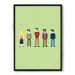 Quadro Nerderia Big Bang Pixels