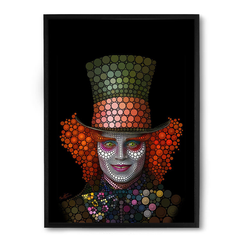 Quadro Nerderia Chapeleiro