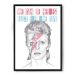 Quadro Nerderia David Bowie Pontialismo