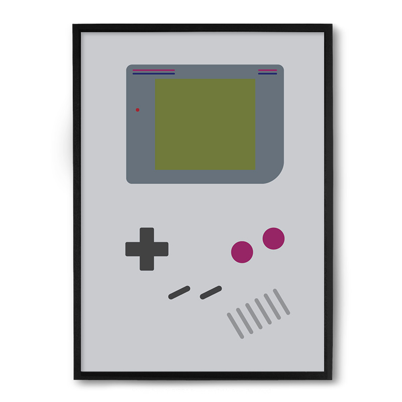 Quadro Nerderia Gameboy
