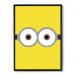 Quadro Nerderia Minion Dois Olhos