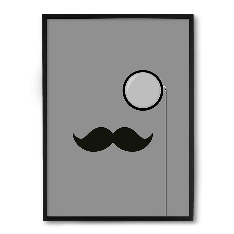 Quadro Nerderia Monoclo