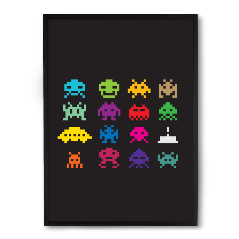 Quadro Nerderia Space Invader