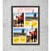 Quadro Porta Foto e Recadinho com Varal 33x43cm best friend forever 1 preto