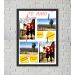 Quadro Porta Foto e Recadinho com Varal 33x43cm melhor casal 1 preto