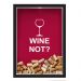 Quadro Porta Rolhas Nerderia Wine Not