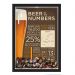 Quadro Porta Tampinhas Nerderia Beer Numbers
