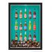 Quadro Porta Tampinhas Nerderia Beers