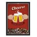 Quadro Porta Tampinhas Nerderia Cheers