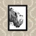 Quadro Rhino Art 23X33cm