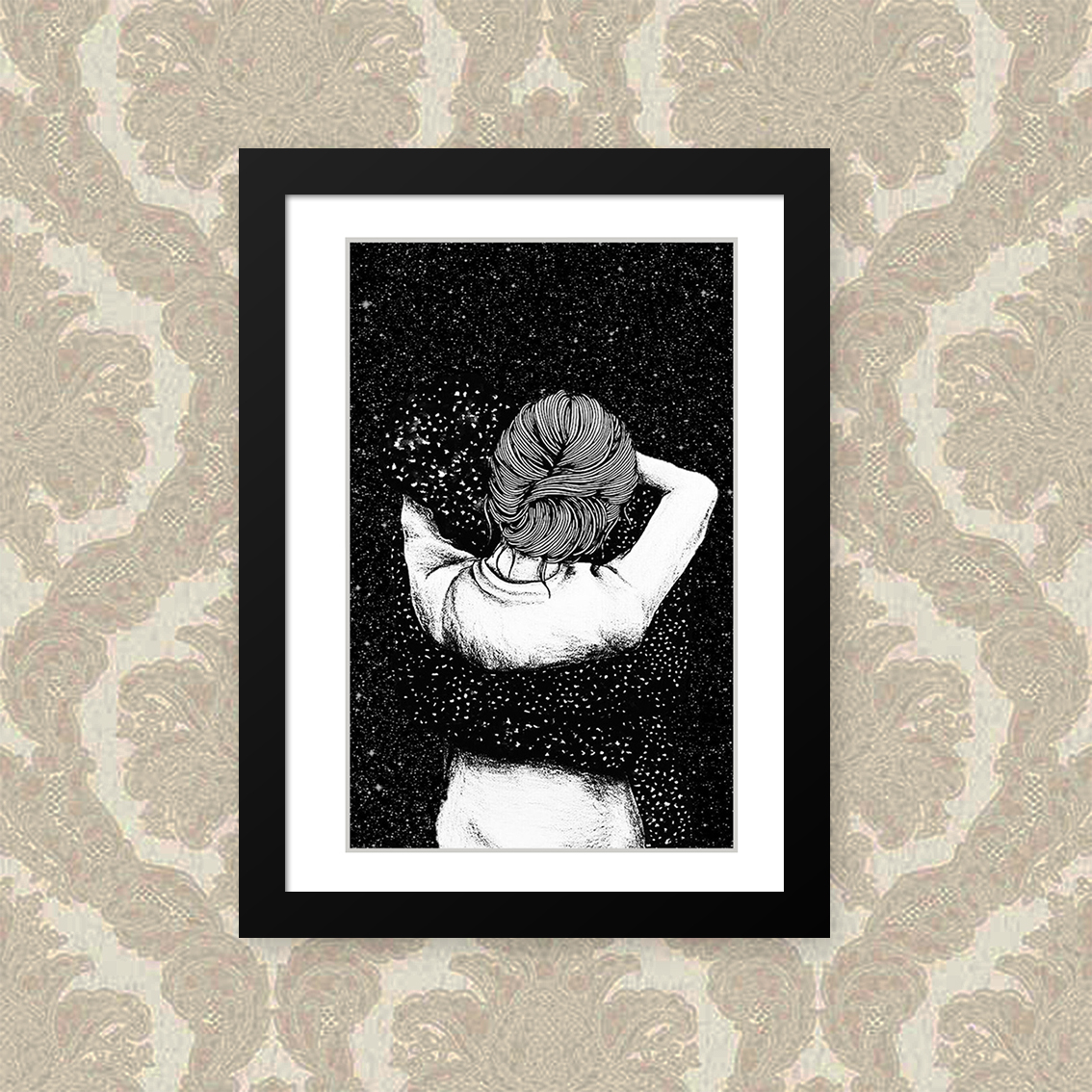 Quadro Space Love 23X33