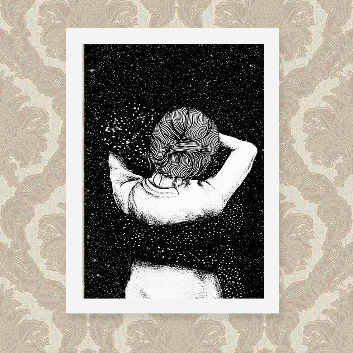 Quadro Space Love 23X33