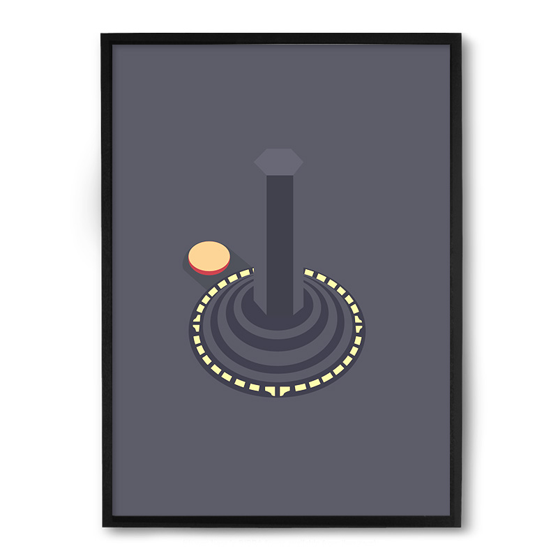 Quadro/Poster Nerderia Atari