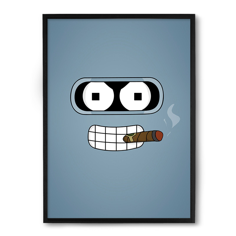 Quadro/Poster Nerderia Bender