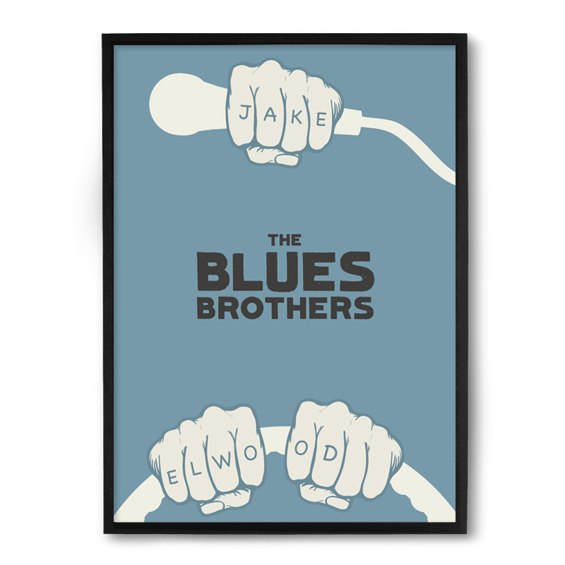 Quadro/Poster Nerderia Blues Brothers