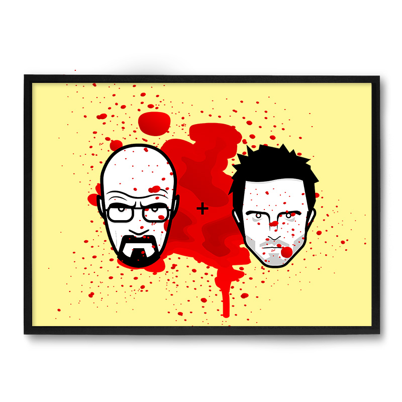 Quadro/Poster Nerderia Breaking Bad