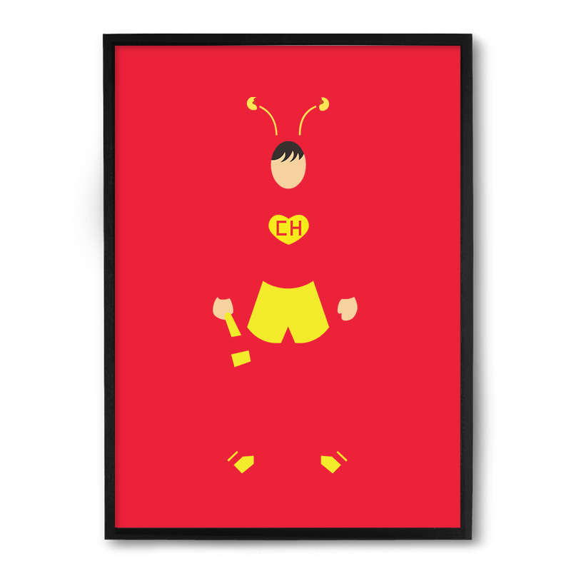 Quadro/Poster Nerderia Chapolin Minimalista