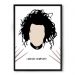 Quadro/Poster Nerderia Eduward Maos De Tesoura
