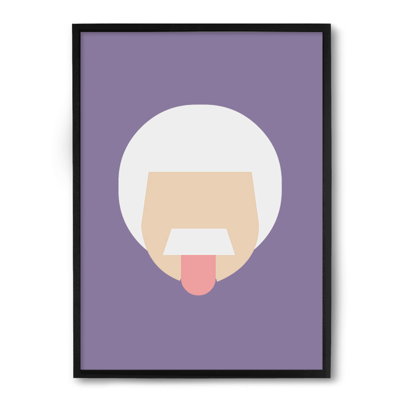 Quadro/Poster Nerderia Einstein