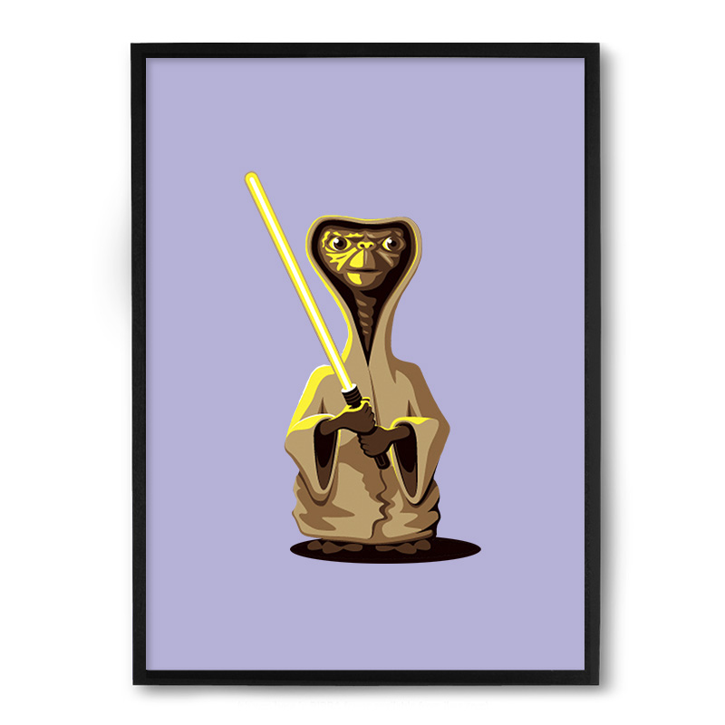 Quadro/Poster Nerderia Et Jedi