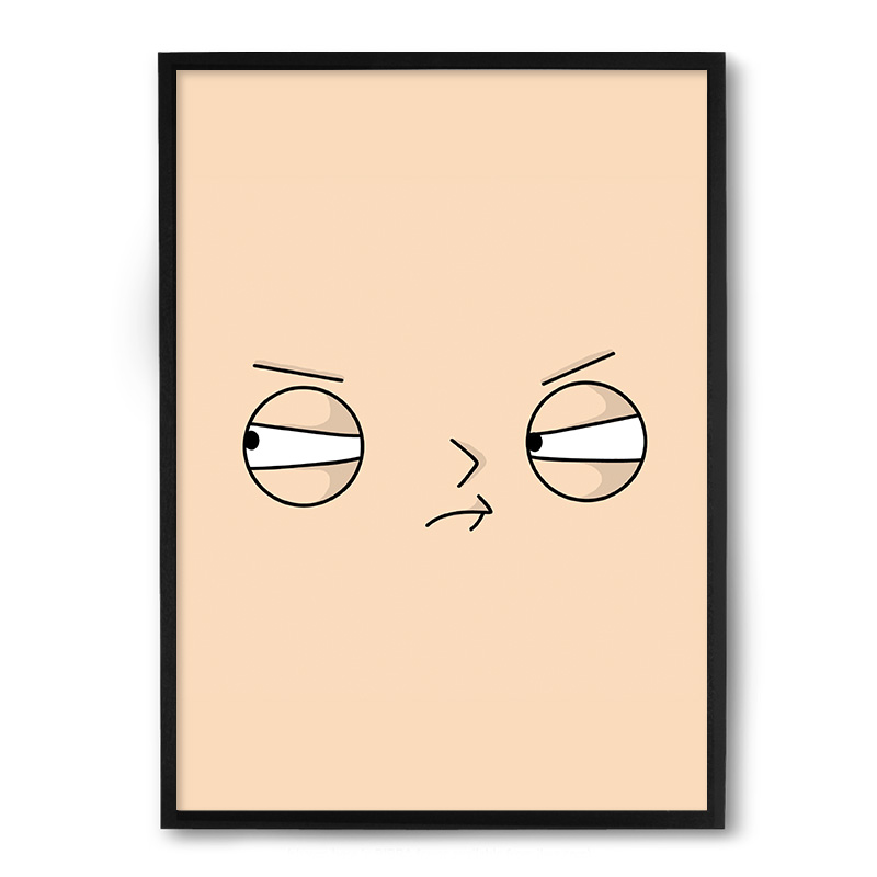 Quadro/Poster Nerderia Family Guy Stewie