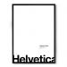 Quadro/Poster Nerderia Helvetica