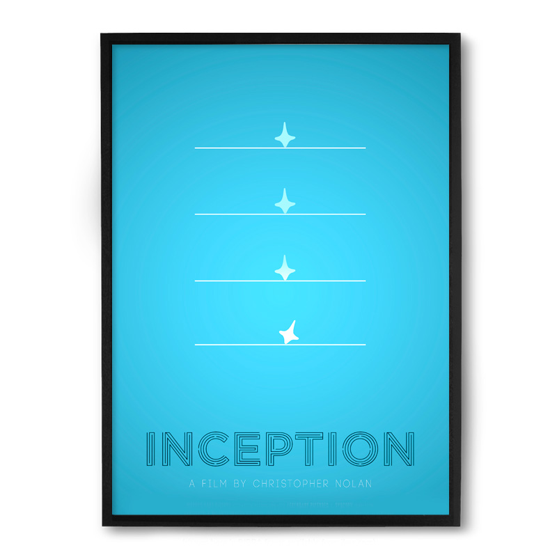 Quadro/Poster Nerderia Inception