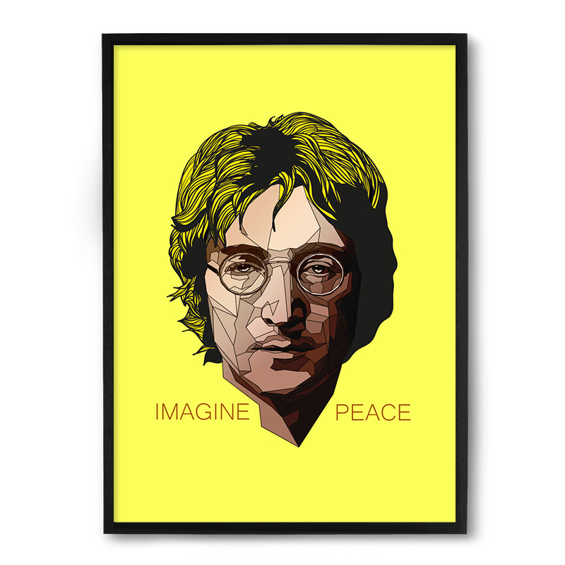 Quadro/Poster Nerderia John Lennon