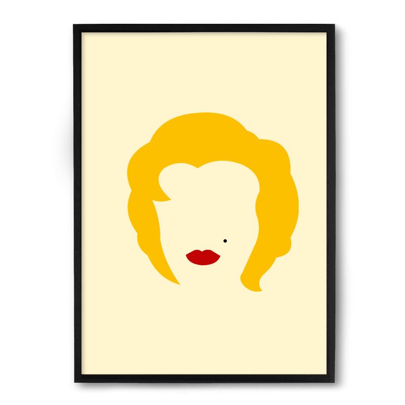 Quadro/Poster Nerderia Marilyn