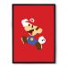Quadro/Poster Nerderia Mario Minimalista