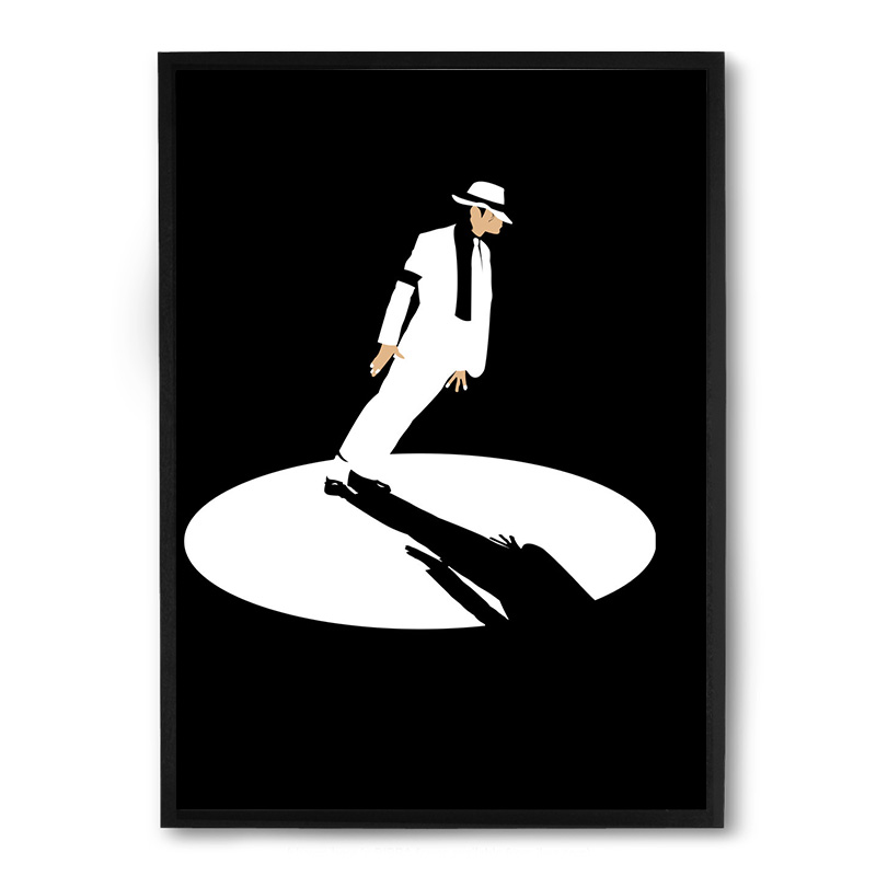 Quadro/Poster Nerderia Michael Jackson