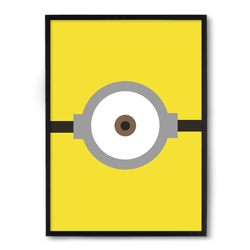 Quadro/Poster Nerderia Minion Olho