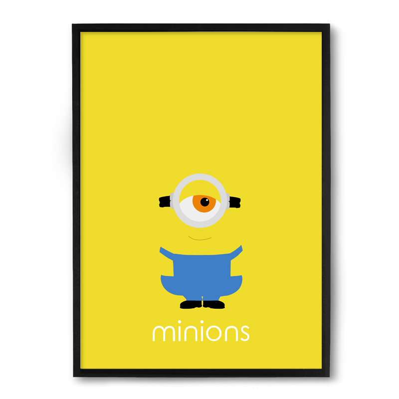 Quadro/Poster Nerderia Minions