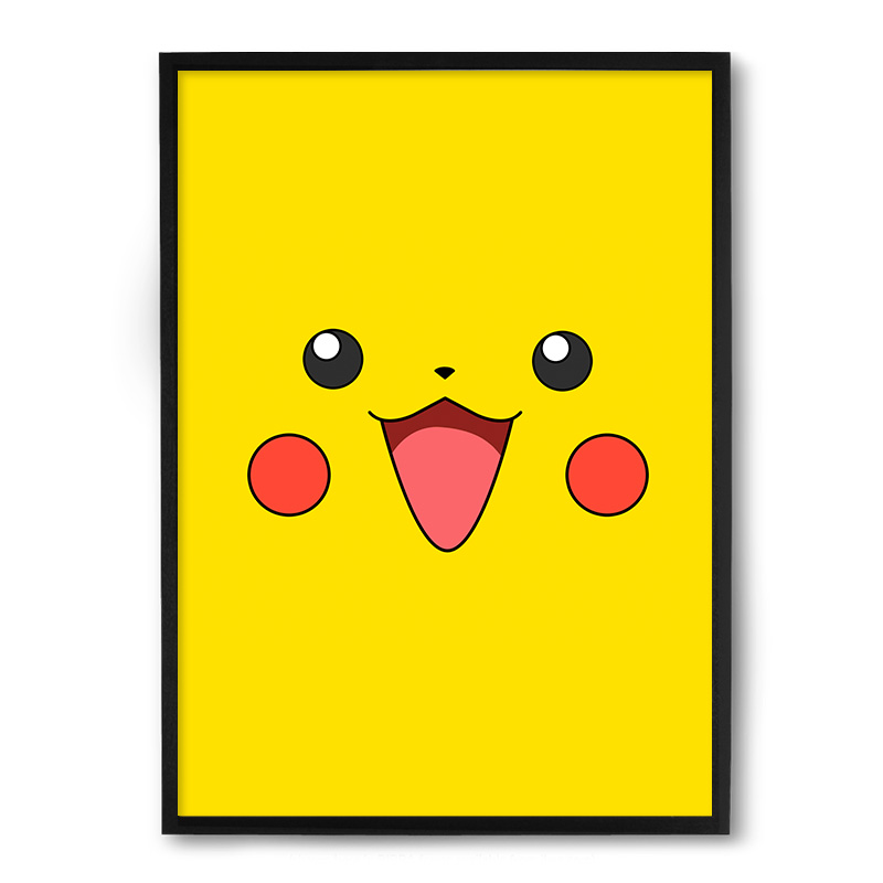 Quadro/Poster Nerderia Pikachu