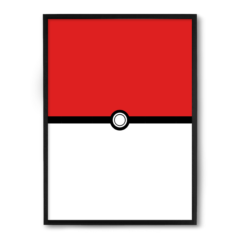 Quadro/Poster Nerderia Pokeball