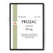 Quadro/Poster Nerderia Prozac