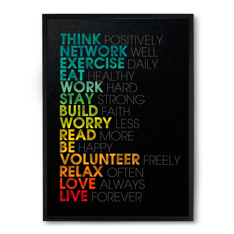 Quadro/Poster Nerderia Think