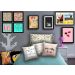 Quadros 20X20 (4 Uni) Nerderia Nintendo