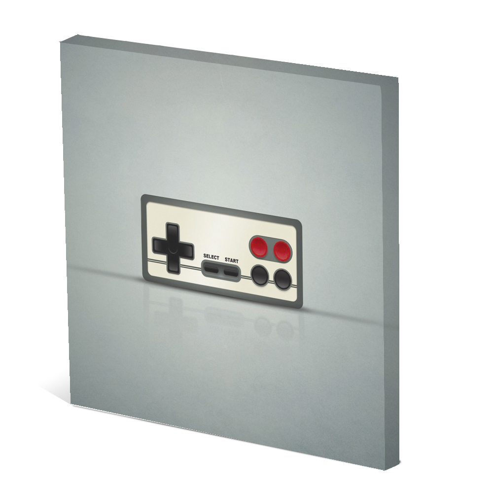 Tela Canvas Nerderia  30X30