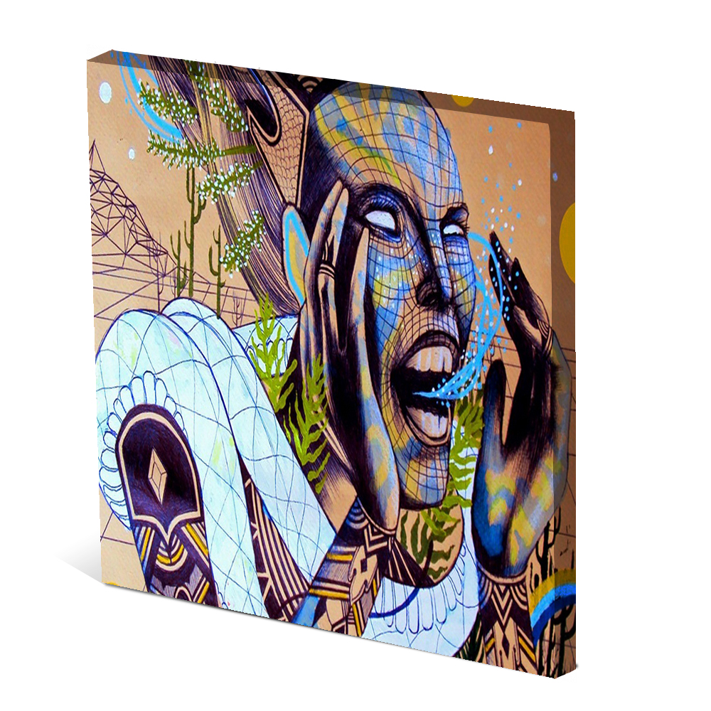 Tela Canvas Nerderia  30X30