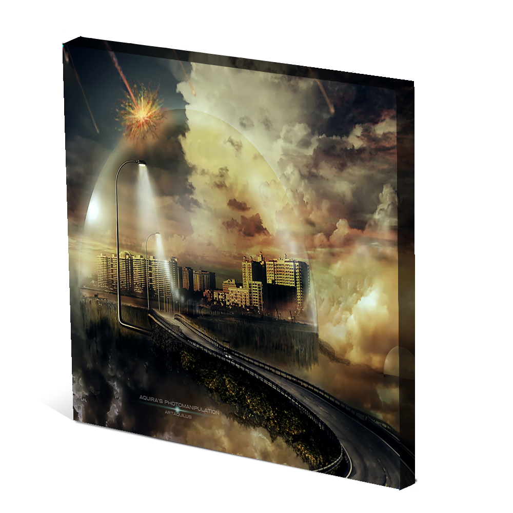 Tela Canvas Nerderia  30X30