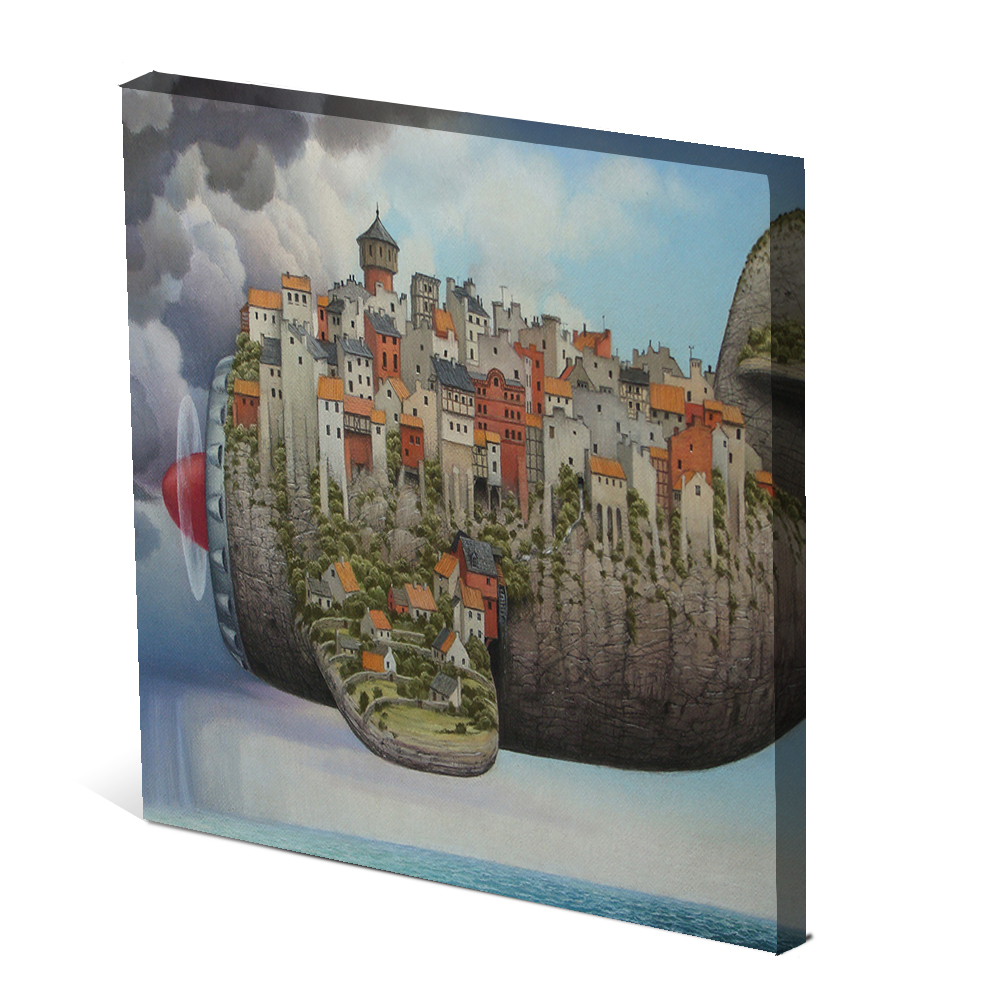 Tela Canvas Nerderia  30X30