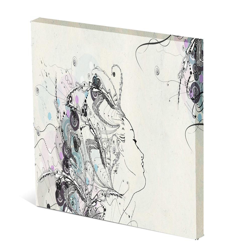 Tela Canvas Nerderia  30X30