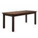 Conjunto Mesa De Madeira Maciça Castanho 200x88+ 8 Cadeiras Sfa