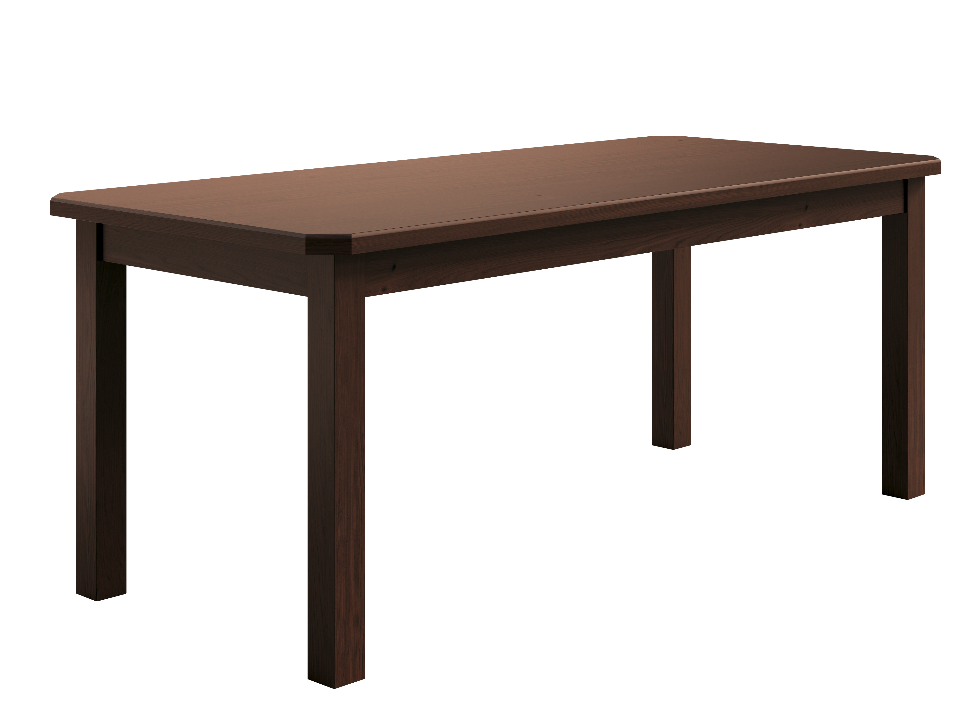 Conjunto Mesa De Madeira Maciça Castanho 200x88+ 8 Cadeiras Sfa