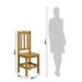 Conjunto Mesa De Madeira Maciça Nogueira 160x88+ 6 Cadeiras Sfa