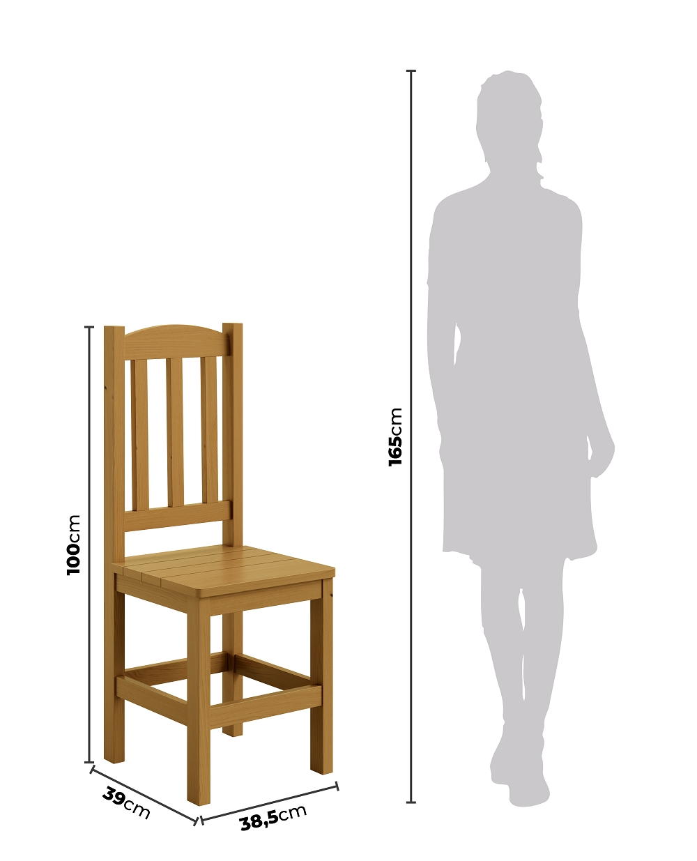 Conjunto Mesa De Madeira Maciça Nogueira 200x88+ 8 Cadeiras Sfa