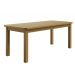 Conjunto Mesa De Madeira Nogueira 200x88 + 8 Cadeiras Estofadas Sfa