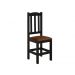 Conjunto Mesa De Madeira Preto 200x88 + 8 Cadeiras Estofadas Sfa