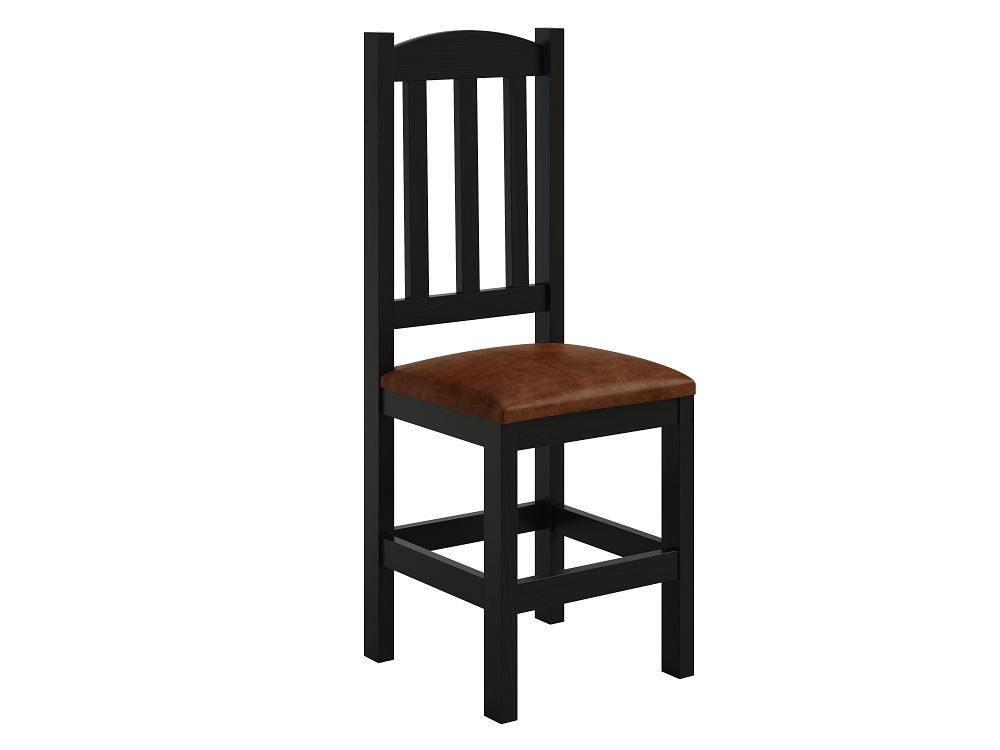 Conjunto Mesa De Madeira Preto 200x88 + 8 Cadeiras Estofadas Sfa